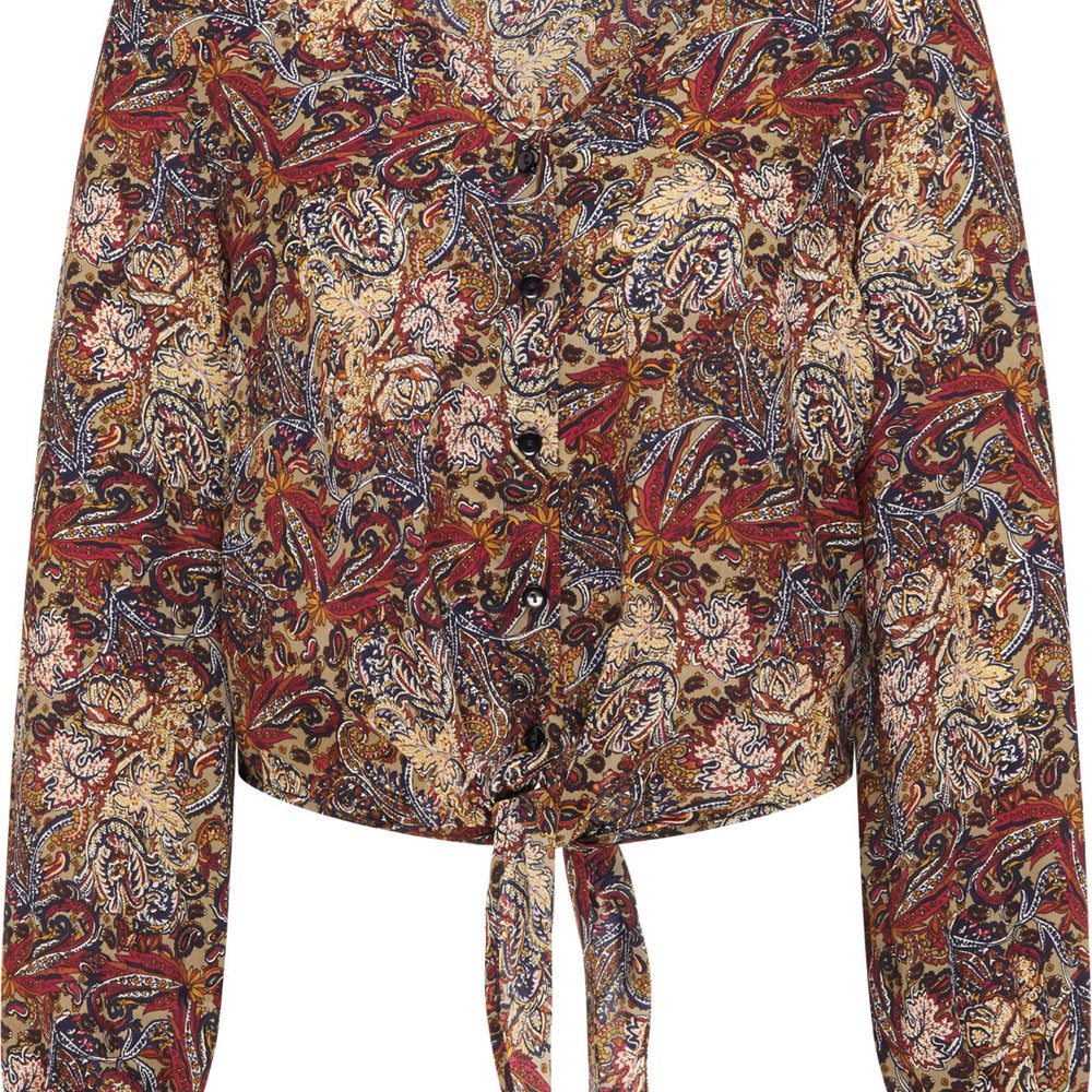 B-WARE USHA FESTIVAL DAMEN BLUSE Gr.S Farbe OLIV