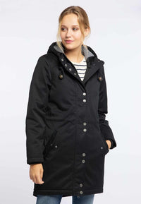B-WARE USHA BLUE DAMEN PARKA GR.S FARBE SCHWARZ