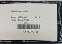 B-WARE DREIMASTER MARITIM DAMEN JERSEYKLEID Gr.XL Farbe Weiss