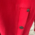 B-WARE Sweatmantel Gr.M Farbe Dunkelrot