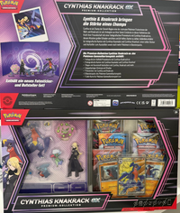 Pokémon Cynthias Knackrack Ex Premium Kollektion Deutsch