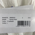 B-WARE DREIMASTER DAMEN KLEID Gr. L FARBE WOLLWEISS