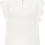 B-WARE DREIMASTER KLASSIK DAMEN BLUSE Gr.M Farbe Wollweiss