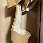 B-WARE usha WHITE LABEL Damen Leder Sandaletten Gr. 40 Farbe Beige