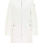 B-WARE DREIMASTER VINTAGE DAMEN MANTEL Gr. S Farbe Weiss