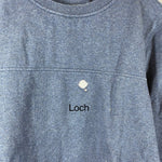 B-WARE DREIMASTER HERREN PULLOVER Gr. L Farbe DUNKELGRAUBLAU MELANGE