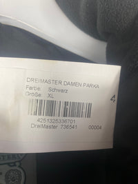 B-WARE DREIMASTER DAMEN PARKA GR. XL FARBE SCHWARZ