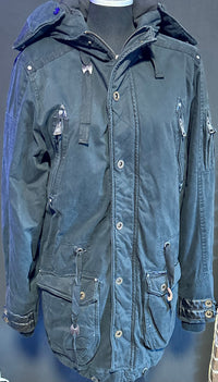 B-WARE JUNGS PARKA GR.M FARBE SCHWARZ