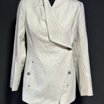Musterware/Einzelstück DREIMASTER DAMEN KURZMANTEL GR.S FARBE WOLLWEISS MELANGE