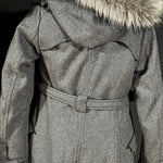 Musterware/Einzelstück …DREIMASTER MÄDELS TRENCHCOAT FARBE 8-grau-melange GR.S