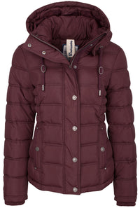 B-WARE DREIMASTER DAMEN BLOUSON Gr.XS FARBE BORDEAUX