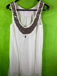 B-WARE DREIMASTER DAMEN KLEID Gr. M Farbe Wollweiss
