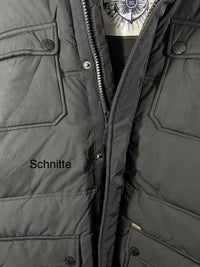 B-WARE DREIMASTER HERREN PARKA Gr. XXL Farbe Schwarz