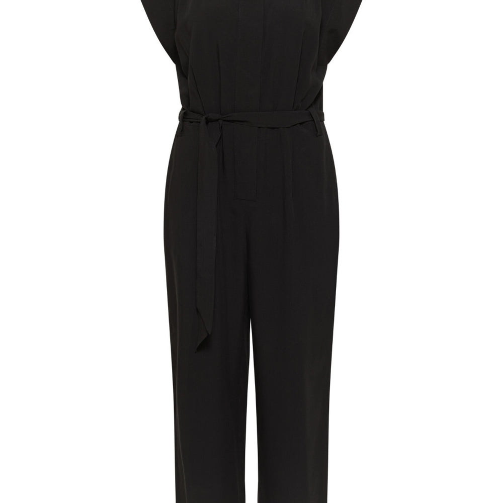 B-WARE DREIMASTER KLASSIK DAMEN JUMPSUIT Gr.L Farbe Schwarz