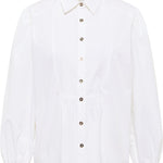 B-WARE FAINA DAMEN BLUSE  Gr. S Farbe Weiss