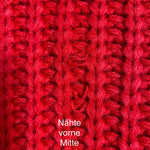 B-WARE FAINA DAMEN STRICKPULLOVER Gr.M/L FARBE ROT