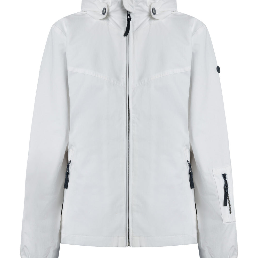 B-WARE DREIMASTER MARITIM DAMEN ÜBERGANGSJACKE Gr.XS Farbe Weiss