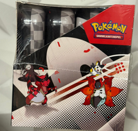 Pokemon Schwarze Blitze & Weiße Flammen Mini Tin Display (8 Tins) DEUTSCH - NEU!