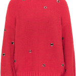 B-WARE MYMO ROCKS DAMEN SWEATSHIRT Gr. M/L Farbe Rot