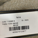 B-WARE FAINA DAMEN SWEATSHIRT Gr. XS/S Farbe Beige