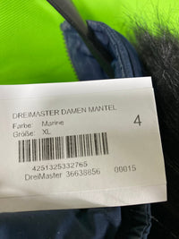 B-WARE DREIMASTER DAMEN MANTEL Gr. XL Farbe Marine