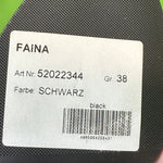 B-WARE FAINA DAMEN SCHUHE Gr. 38 Farbe Schwarz