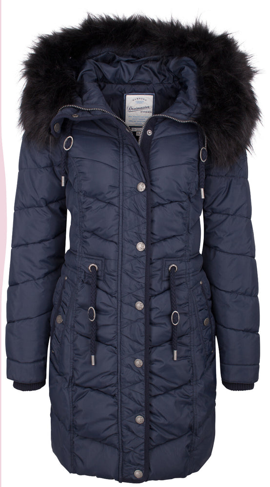 B-WARE DREIMASTER DAMEN PARKA Gr. L Farbe Marine