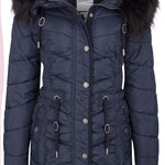 B-WARE DREIMASTER DAMEN PARKA Gr. L Farbe Marine