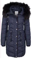 B-WARE DREIMASTER DAMEN PARKA Gr. L Farbe Marine