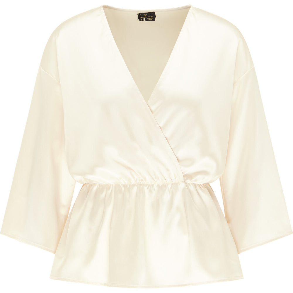 B-WARE DREIMASTER KLASSIK DAMEN TUNIKA Gr. S Farbe Champagner