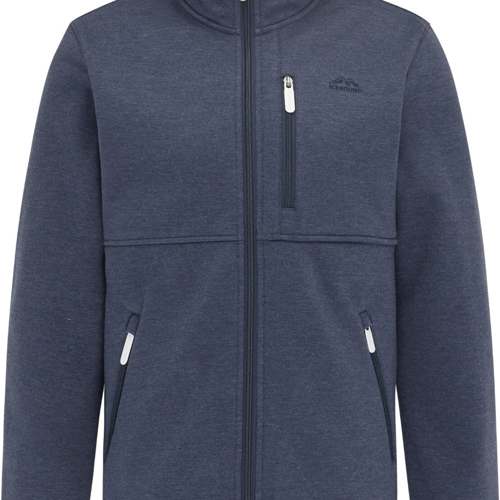 B-WARE ICEBOUND HERREN ANORAK Gr. M Farbe Marine Melange