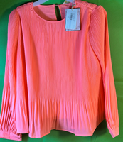 B-WARE MYMO DAMEN BLUSE Gr. S Farbe NEONPINK
