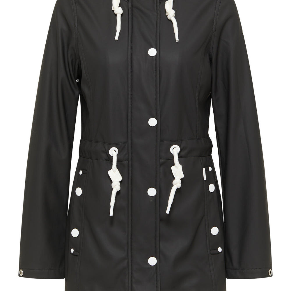 B-WARE ICEBOUND DAMEN ÜBERGANGSMANTEL Gr.S Farbe Schwarz