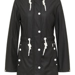 B-WARE ICEBOUND DAMEN ÜBERGANGSMANTEL Gr.S Farbe Schwarz