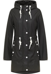 B-WARE ICEBOUND DAMEN ÜBERGANGSMANTEL Gr.S Farbe Schwarz