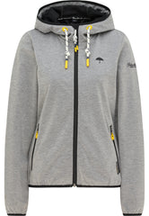 B-WARE SCHMUDDELWEDDA DAMEN BLOUSON Gr.S Farbe GRAU MELANGE