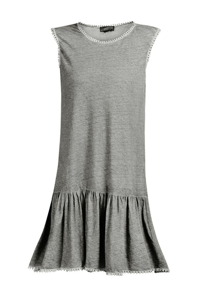B-WARE DREIMASTER VINTAGE DAMEN KLEID GR.M FARBE DUNKELGRAU