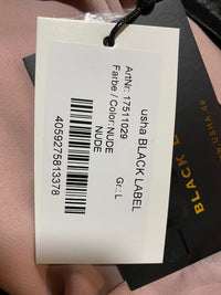 B-WARE USHA BLACK LABEL DAMEN KLEID Gr.L Farbe Nude