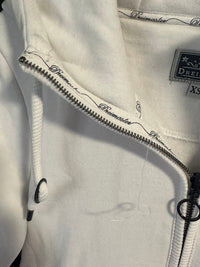 B-WARE DREIMASTER MARITIM DAMEN SWEATJACKE Gr.XS FARBE WEISS