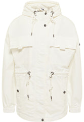 B-WARE DREIMASTER VINTAGE DAMEN ÜBERGANGSJACKE Gr. S Farbe Wollweiss