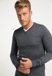 B-WARE PETROL INDUSTRIES HERREN PULLOVER GR.M FARBE RAVEN GREY