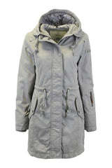 Musterware/Einzelstück DAMEN DREIMASTER VINTAGE PARKA GR.S FARBE HELLGRAU