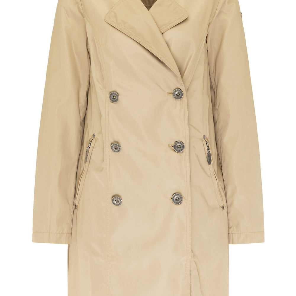 B-WARE DREIMASTER KLASSIK DAMEN MANTEL Gr. M Farbe Beige