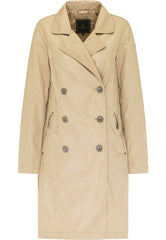 B-WARE DREIMASTER KLASSIK DAMEN MANTEL Gr. M Farbe Beige