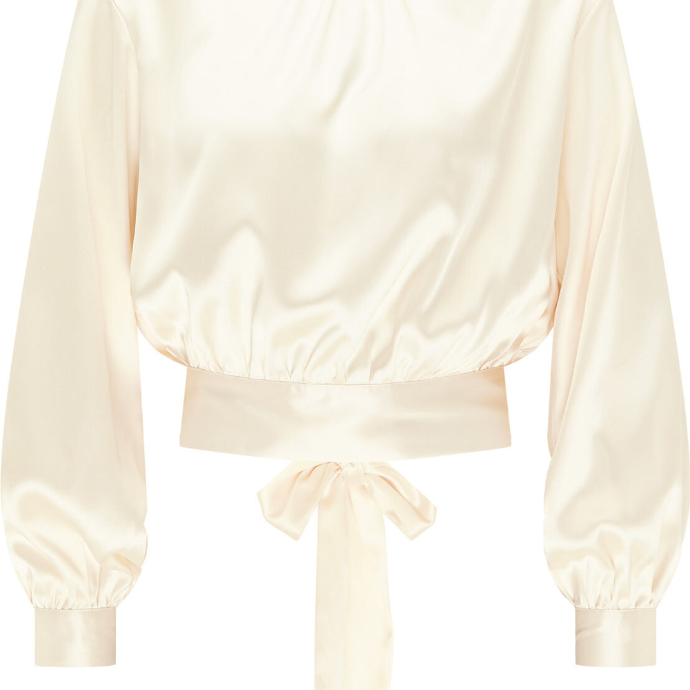 B-WARE DREIMASTER KLASSIK DAMEN BLUSE Gr. S Farbe Champagner