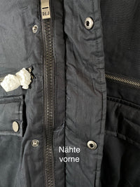 B-WARE DRY LAUNDRY HERREN PARKA GR.L FARBE SCHWARZ