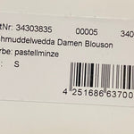 B-WARE SCHMUDDELWEDDA DAMEN BLOUSON Gr.S Farbe Pastellminze