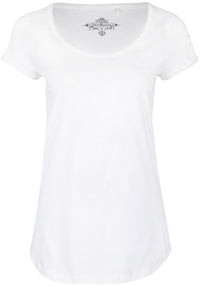 B-WARE DREIMASTER DAMEN T-SHIRT Gr. XL Farbe Wollweiss