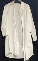 B-WARE MYMO DAMEN KLEID Gr.S Farbe Wollweiss