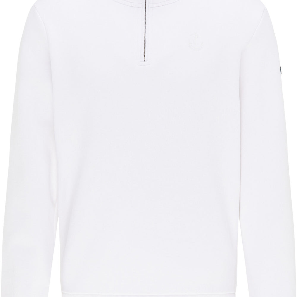 B-WARE DREIMASTER MARITIM HERREN PULLOVER Gr.XXL Farbe Weiss